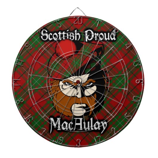 Cible écossaise de tartan de MacAulay de clan (Devant)