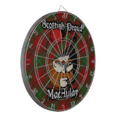 Cible écossaise de tartan de MacAulay de clan (Devant gauche)