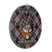 Cible écossaise de tartan de MacPherson de clan (Devant gauche)