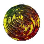 Cibles de flechettes en marbre fractal 6A (Devant)