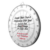 Cibles de flechettes personnalisées, Cibles de fle (Devant droit)