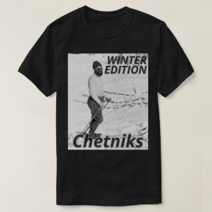 Čiča Draža Na Skijama - Wintereditie T-shirt