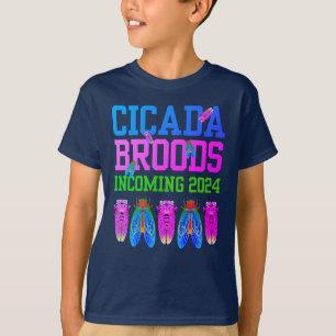 CICADA BROODS INKOMEND 2024 Leuk Kinder T-shirt