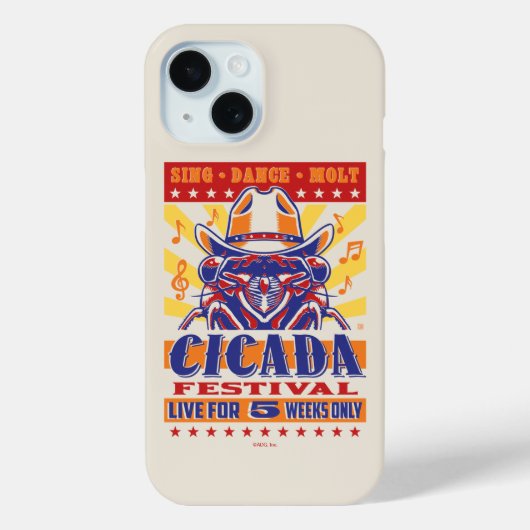 Cicada Country Music Festival Case-Mate iPhone Case (Achterkant)