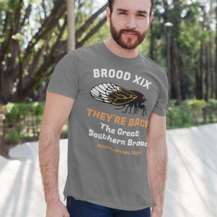 Cicada Emergence Ze zijn terug volledig T-shirt