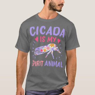 Cicada Gedistilleerd Dier 1 T-shirt