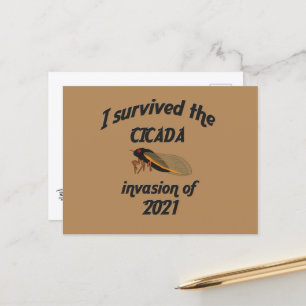 Cicada Invasion Briefkaart
