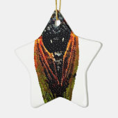 Cicada Keramisch Ornament (Links)