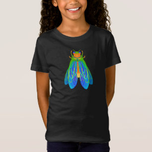 Cicada kleurrijke illustratie, Cicada Shirt 2024 I