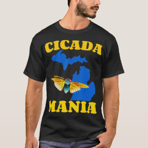 Cicada Mania Brood X 2021 Michigan 17-jaar T-shirt