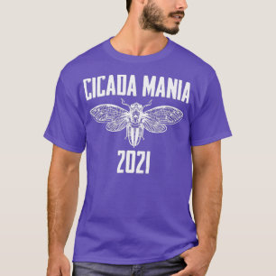 Cicada Mania Entomoloog Insecten Collector T-shirt