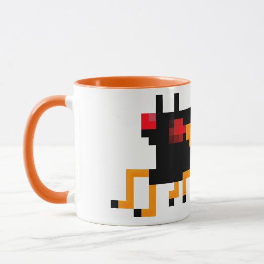 Cicada Mania Pixel Cicada mug (Gauche)