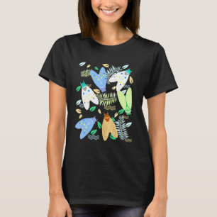 Cicada Pastel laat lam lam Natuur T-shirt
