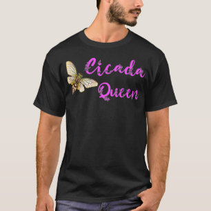 Cicada Queen Magicada zwerm insecteninvasie T-shirt