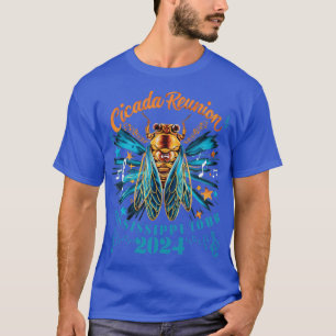 Cicada Reunion Mississippi Tour 2024 Entomologist T-shirt