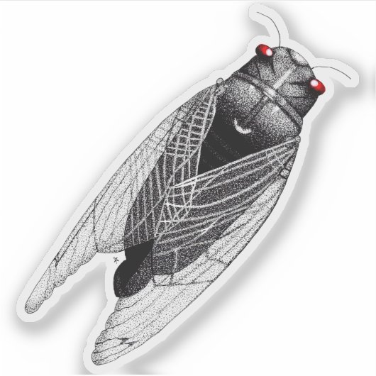 Cicada Sticker (Voorkant)