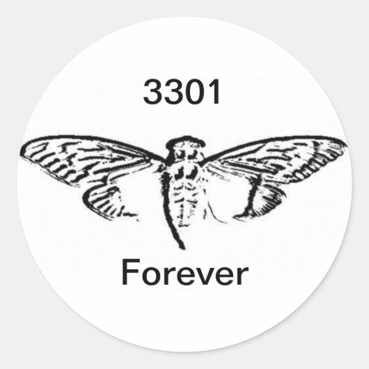 Cicada sticker (Voorkant)
