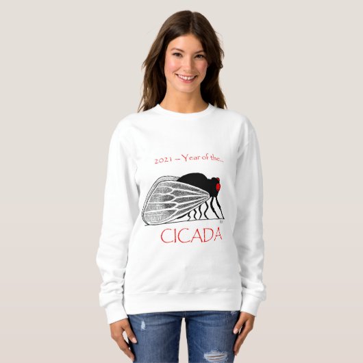 Cicada sweat shirt (Voorkant volledig)