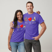 Cicada Vrede Liefde Magicada Brood Zwerm Insect T-shirt (Unisex)