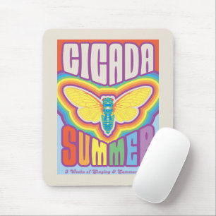 Cicada zomer liefde muismat
