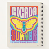 Cicada zomer liefde notitieboek (Achterkant)