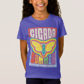 Cicada zomer liefde t-shirt (Voorkant)