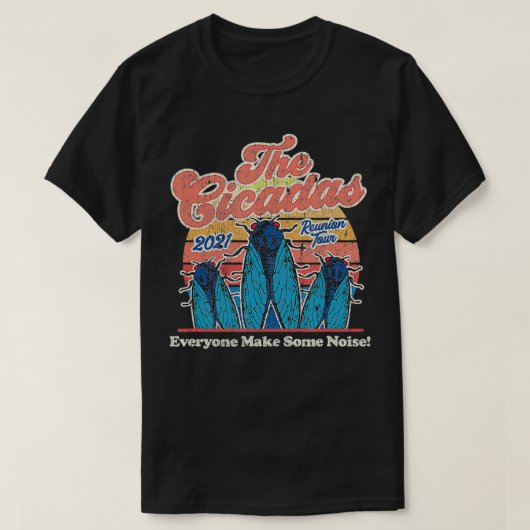 Cicadas 2021 Reunion Tour Funny Concert T-shirt (Design voorkant)