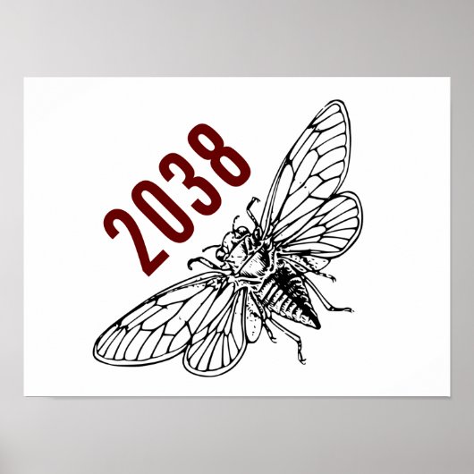 Cicadas 2038 poster (Voorkant)