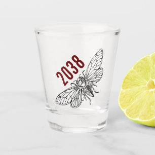 Cicadas 2038 shot glas