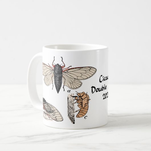Cicadas Double Brood 2024 Mug (Devant gauche)