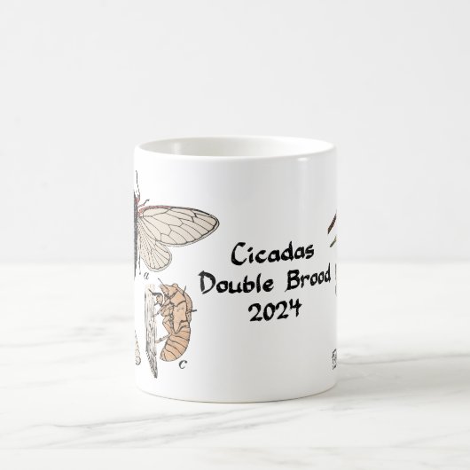 Cicadas Double Brood 2024 Mug (Centre)