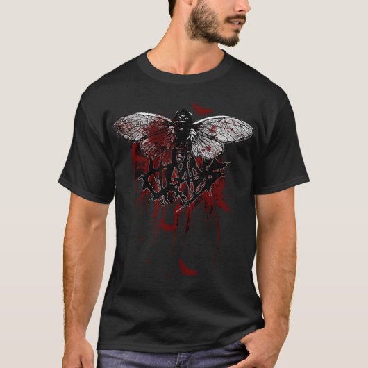 cicadas t-shirt (Voorkant)