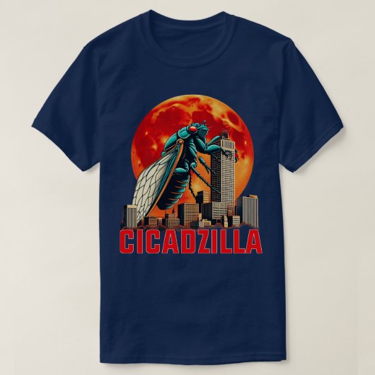 Cicadazilla T-shirt (Design voorkant)
