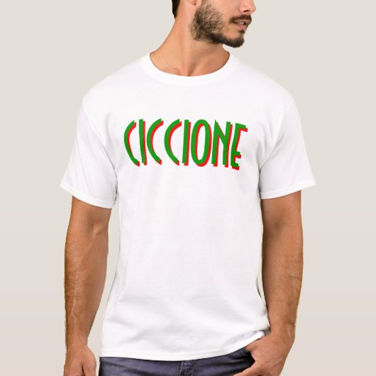 CICCIONE T-SHIRT (Voorkant)