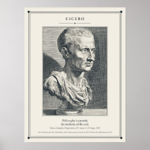 Cicero Buste naar Rubens, Geneesmiddel van de Ziel Poster