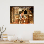 Cicero: nescire autem quid ... poster (Keuken)