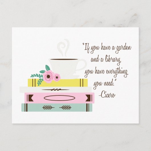 Cicero Quote Briefkaart (Voorkant)