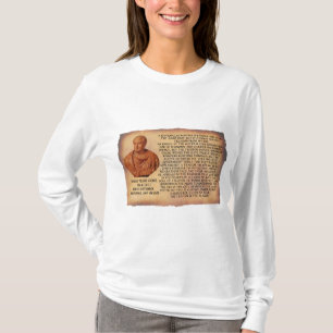 CICERO QUOTE - DE NATIE KAN GEEN BEHANDELING OVERL T-SHIRT