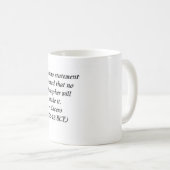 Cicero sur la tasse de philosophes (Devant droit)