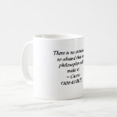 Cicero sur la tasse de philosophes (Devant gauche)