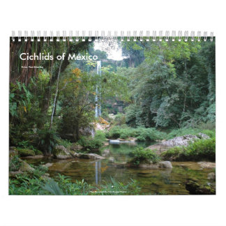 Cichlids of Mexico Kalender