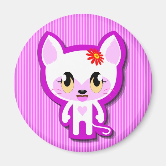 cici meow sur aimant (Devant)