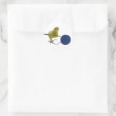 Cick qui crochet autocollant rond (Sac)