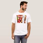 Cider met echte volle vruchten t-shirt (Voorkant volledig)