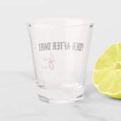 Cider na donker gebakken glas (Achterkant)