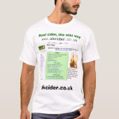 ciderwiki t-shirt (Voorkant)