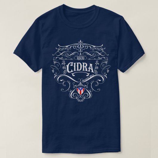 Cidra  ontwerp t-shirt (Design voorkant)