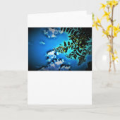 Ciel Abstrait, carte (Fleur jaune)