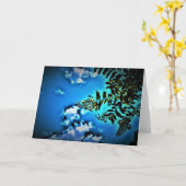 Ciel Abstrait, carte (Fleur jaune)