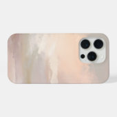 Ciel Abstrait Rose Tendre – Nuages Pastels Doux (Verso Horizontal)